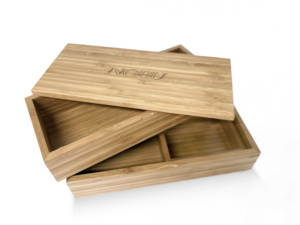 Boîte cadeau en bois personnalisée avec logo de marque pour la promotion de l'innovation, pour le rangement de bijoux et de cigares - Product Image 5