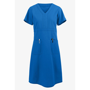 Personalizable Salud Mujeres Scrub Dress Uniforme V Cuello Camisa Hospital Enfermería Médico Trabajo Uniforme Venta al por mayor a granel Scrub Sets - Product Image 2