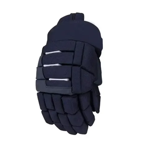 Guantes deportivos de cuero de alta calidad OEM con logotipo personalizado resistente a colisiones de alta visibilidad para jugadores de hockey sobre hielo y hierba - Product Image 2