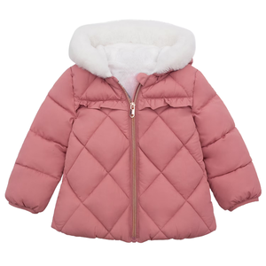 Veste d'hiver rembourrée pour bébé, manteau chaud à capuche, doux et confortable, vêtements d'extérieur isolés pour temps froid - Product Image 5