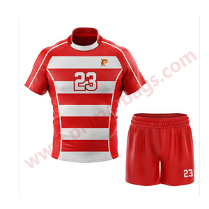 Venta al por mayor diseño personalizado transpirable Rugby uniforme conjunto sublimación Liga DE FÚTBOL Camisetas y pantalones para ropa de equipo - Product Image 3