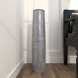 Vase à fleurs artistique artisanal en fer, écologique, de style côtier, pour hôtels, décoration de table haut de gamme par Zahid Exports - Product Image 4