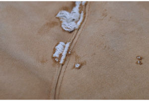 Sweat à capuche délavé à l'acide avec double fermeture éclair et logo personnalisé pour hommes haute qualité 100% coton français éponge polaire vierge sweats à capuche pour hommes - Product Image 4