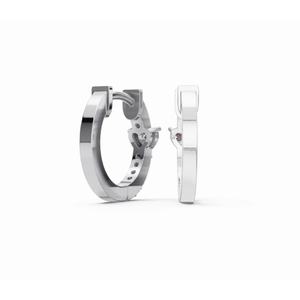 Pendientes de Aro con Diamantes en Forma de Corazón Boudiccas, Oro de 9 KT, 14 KT, 18 KT, Joyería Cultivada en Laboratorio, Proveedor Mayorista OEM B2B para Exportación - Product Image 3