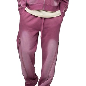 Women Solid Color Casual Tracksuit <b>Pants</b> Full Length Drawstring Side Pockets Breathable Autumn Wear Regular Fit - Product Image 1