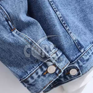 แจ็กเก็ตยีนส์สำหรับผู้ชายเสื้อแจ็กเก็ตใส่สบายทรงพอดีตัวดีไซน์ล่าสุด - Product Image 6