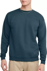 Mid Weight Pullover Classic Sweatshirt Trendy Outwear Sweatshirt Men's EcoSmart Fleece <b>Crewneck</b> MS-SS-1130 - Product Image 5