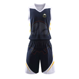 Uniformes de baloncesto juvenil personalizados de último diseño de alta calidad uniformes de baloncesto al por mayor a la venta - Product Image 1