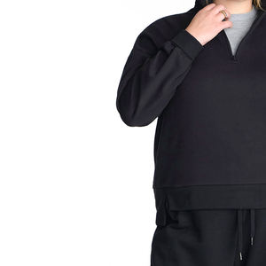 Última Llegada, Sudaderas con Capucha de Alta Calidad para Mujer, Tallas Grandes, Hombros Caídos, Cómodas, Estampado DTG Personalizado en la Parte Delantera - Product Image 6