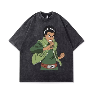 Camiseta con gráfico de lavado ácido personalizado a la moda para hombre, ajuste Regular, estampado Vintage, punto de algodón 100%, transpirable, respetuoso con el medio ambiente, Verano - Product Image 6