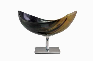 Bol à salade et à fruits en corne de buffle écologique, fabriqué à la main, nouveau design du fabricant, finition artisanale, vente en gros, Saniya Party - Product Image 5