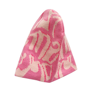 Unisex Winter Jacquard Beanie Low MOQ Custom Logo 3D Embroidery Designer Beanies without Cuff <b>Head</b> <b>Warmer</b> - Product Image 4
