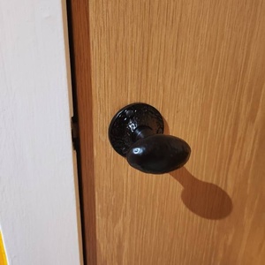 Boutons de porte en métal enduit de poudre mate pour décor de portes intérieures et extérieures Articles de quincaillerie de meubles de luxe Boutons pour porte de bureau à domicile - Product Image 3