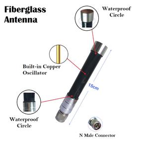 Antena de fibra de vidrio GSM 8dBi de larga duración, alta calidad, con conector N macho para aplicaciones de área remota al aire libre - Product Image 2