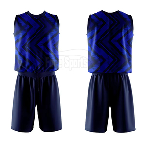 Impression de logo personnalisé de haute qualité 100% polyester respirant séchage rapide vêtements de sport de plein air ensembles d'uniformes de volley-ball - Product Image 4