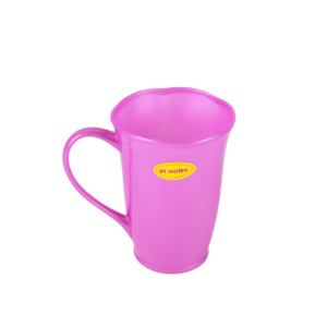 Taza de Plástico PP de 440 ml Libre de BPA, Borde Ondulado Alto, Reutilizable, Apta para Lavavajillas, Ecológica, con Asa Lateral, para Comedor Escolar y Familia - Product Image 5