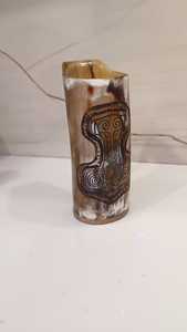 Jarra de cuerno Ale de la mejor calidad, diseño animal de estilo vikingo pulido para hombres náuticos - Product Image 3