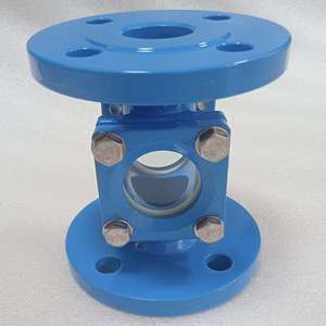 זכוכית צפייה תעשייתית עם גוף מפלדת אל-חלד WCB לתצוגה בצנרת - Product Image 3