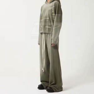 Venta caliente último estilo personalizado Color ácido lavado chándal fabricación mejor calidad ácido lavado chándal - Product Image 2