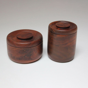 Frascos de madera hechos a mano con tapa, los más vendidos al por mayor, bote de madera, contenedor de almacenamiento, tarro - Product Image 2