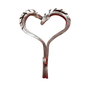 Crochets en fer poli en forme de cravate pour suspendre les vêtements, décoration murale, organisateur d'entrée extérieur - Product Image 5