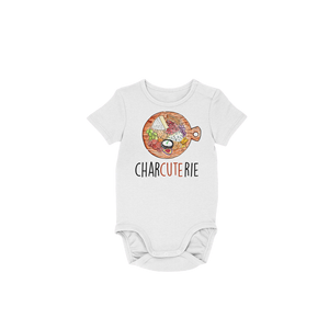 Combinaison amusante et mignonne pour bébé, vêtements pour nouveau-né avec motif de charcuterie et de fromage, pour bébé garçon ou fille - Product Image 1