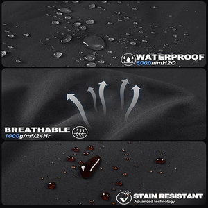 Chaqueta Softshell de Estilo Vintage para Hombre, para Invierno, Tela Vaquera Lavada, Ropa de Senderismo para Clima Frío - Product Image 5