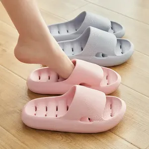 UTUNE sıcak satış EVA slayt kaymaz çabuk kuruyan duş taraf banyo sandalet