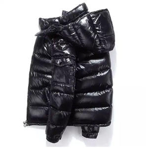 High Quality Men's Outwear <b>Hooded</b> Custom Warm Thick Outdoor Winter Coat Quilted Sublimation <b>Padded</b> Puffer <b>Jacket</b> for man - Product Image 4