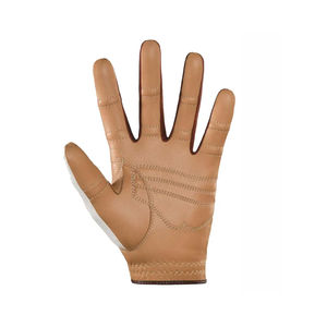 Service OEM Nouveau Style Meilleurs gants de golf en cuir Cabretta blanc Tissu respirant Logo personnalisé Matériau souple gants de golf en peau de mouton - Product Image 3