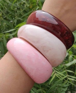 Bracelets et joncs en résine pour femmes, nouvelle collection, bijoux de style ange pour les fêtes et les mariages, haute qualité - Product Image 4