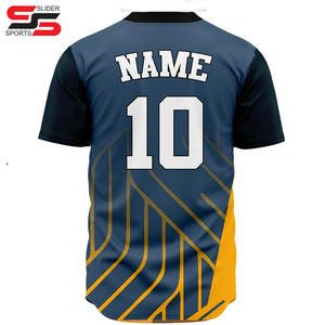 Uniformes de baseball en gros de maillots de baseball de sublimation personnalisés de la meilleure qualité avec vos propres conceptions et styles du Pakistan - Product Image 2