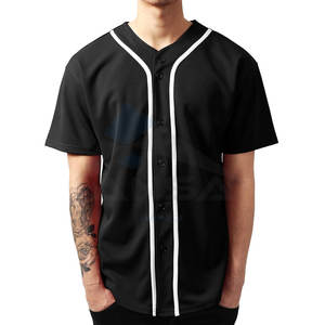 Maillot de baseball personnalisé vierge pas cher, tendance, à séchage rapide, impression par sublimation avec logo personnalisé, équipe personnalisée - Product Image 1