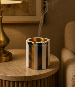Tradebyd Résine Brûleur d'encens Premium Home Office Aromathérapie Porte-parfum pour la méditation - Product Image 2
