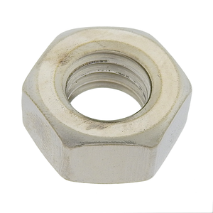 Tuerca hexagonal de acero inoxidable de alta resistencia, tipo de par predominante para certificación métrica para industrias de sujeción-latón - Product Image 2