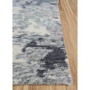 Entropy Grey <b>Black</b> Hand Knotted Wool <b>Rug</b> Aiwt-3005 for Home Living Room Hallway Abstract Pattern Rectangle Carpet for Home Floor - Product Image 4