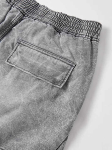 กางเกงยีนส์สำหรับผู้ชายกางเกงยีนส์แบบขาดมีเครายืดหยุ่นมีรอยขาดสำหรับ2025 - Product Image 5