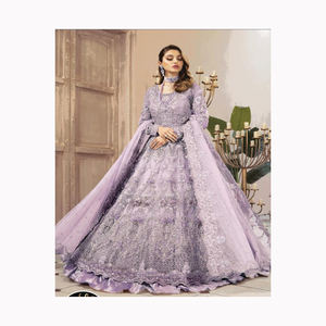 Ropa de Boda nupcial última llegada 2024 mejor calidad diseñador pesado dos tonos seda Lehenga Choli mejor precio proveedor de Surat - Product Image 5