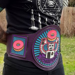 Cinturón de Campeonato Profesional Personalizable, Calidad Premium, Metal Ligero, Marca Personalizada, Competiciones Deportivas, Tamaño Personalizado - Product Image 3