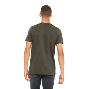 Bella Canvas Unisex 3001 UNISEX JERSEY CAMISETA DE MANGA CORTA Transpirable Personalizado Poliéster-Algodón Camisetas Versátil Tri-Blend - Product Image 3