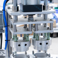 Machine de remplissage rotative automatique pour gobelets, pour lait concentré, café, yaourt, liquides, machine de remplissage et de scellage de gobelets pour les petites entreprises
