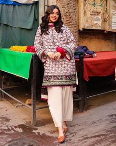 ชุดแต่งกายสำหรับผู้หญิงชุดประจำชาติปากีสถานดีไซน์เนอร์5578ผ้าไหมทางการสำหรับงานเลี้ยง - Product Image 1