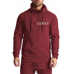 Conjuntos de chándal reversible de algodón 100% de alta calidad para hombre de mejor estilo, ropa deportiva transpirable para invierno de talla grande y ecológica - Product Image 1