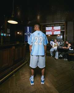 Chemises de supporters de football américain de sublimation au design personnalisé pour hommes 100% maillot de football unisexe en maille respirante en polyester - Product Image 1