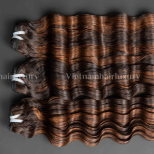 Extensión de cabello humano vietnamita 100%, precio al por mayor, cabello virgen y Remy de la mejor calidad, peluca sin pegamento ondulada del océano, encaje de lujo HD - Product Image 1