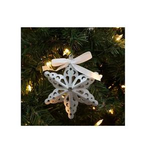 Ornement suspendu de Noël galvanisé solide avec un nouveau modèle parfait pour les décorations de Noël de pays - Product Image 1