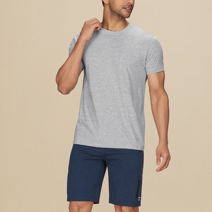 Camiseta de algodón personalizada para hombre al por mayor, nuevo diseño de tendencia con logotipo, 100%, tejido de punto de alta calidad, la mejor ropa para hombre - Product Image 4