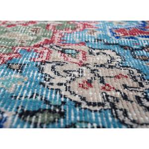 Tapis en laine noué à la main de grande taille, motif médaillon rouge et orange, pour salon, couloir rectangulaire - Pae-2259 - Product Image 3