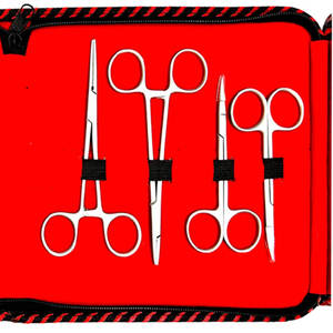 Ensemble de 10 instruments de chirurgie mineure en acier inoxydable, approuvé CE, kit chirurgical manuel, SEVMEK SURGICAL, classe I - Product Image 4