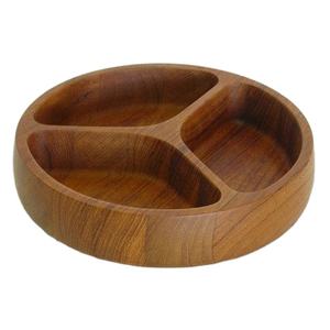 Bol rond de Table en bois, 1 pièce, offre spéciale, Style tendance, peu profond, décoration pour la maison - Product Image 1
